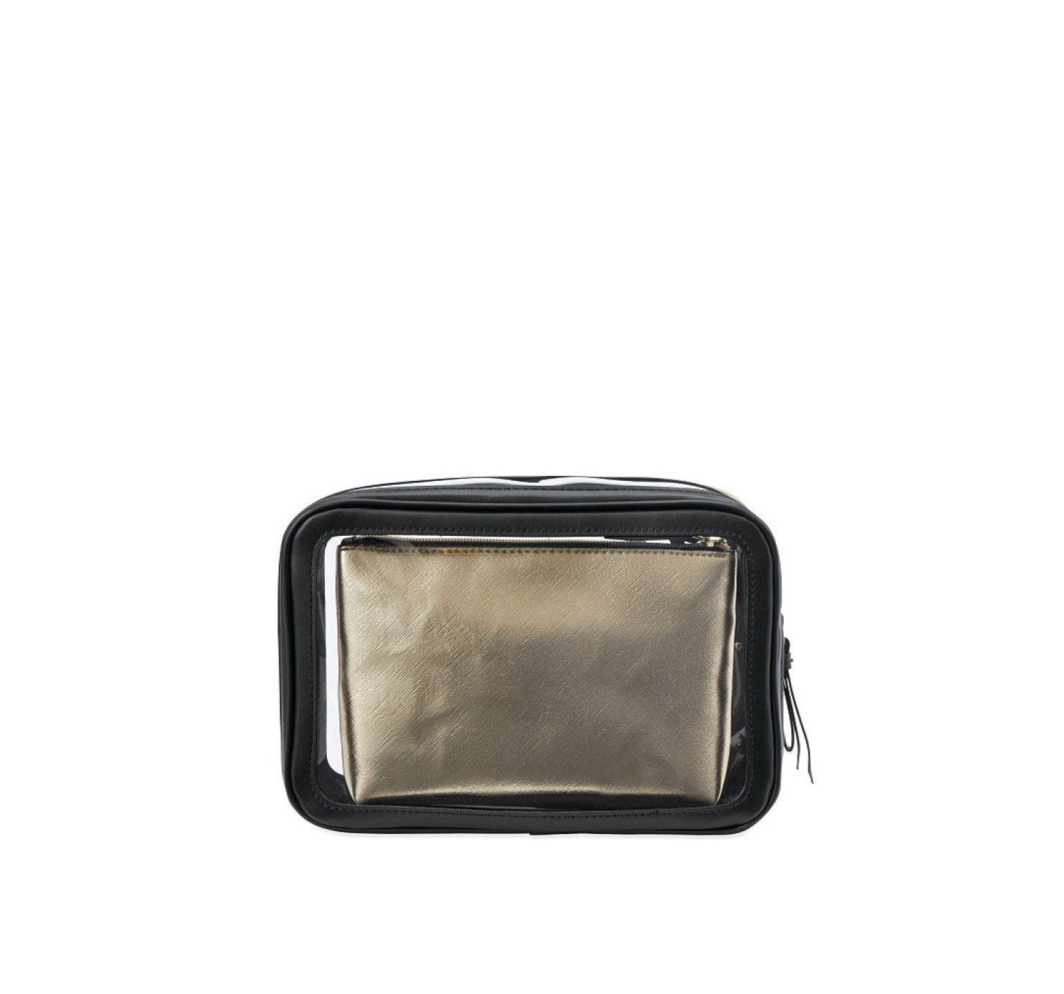 3 в 1 косметичка Victoria's Secret Beauty Bag Trio Black Lily Lace