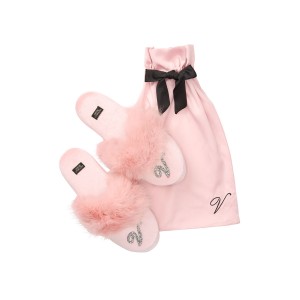 Домашние тапочки Victoria’s Secret Slippers Shine Logo V