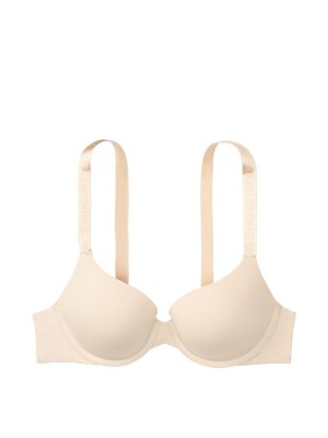 Бюстгальтер Victoria’s Secret t-shirt push-up full coverage logo Bra