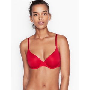 Бюстгальтер Victoria's Secret THE T-SHIRT Push-up full coverage Red Bra