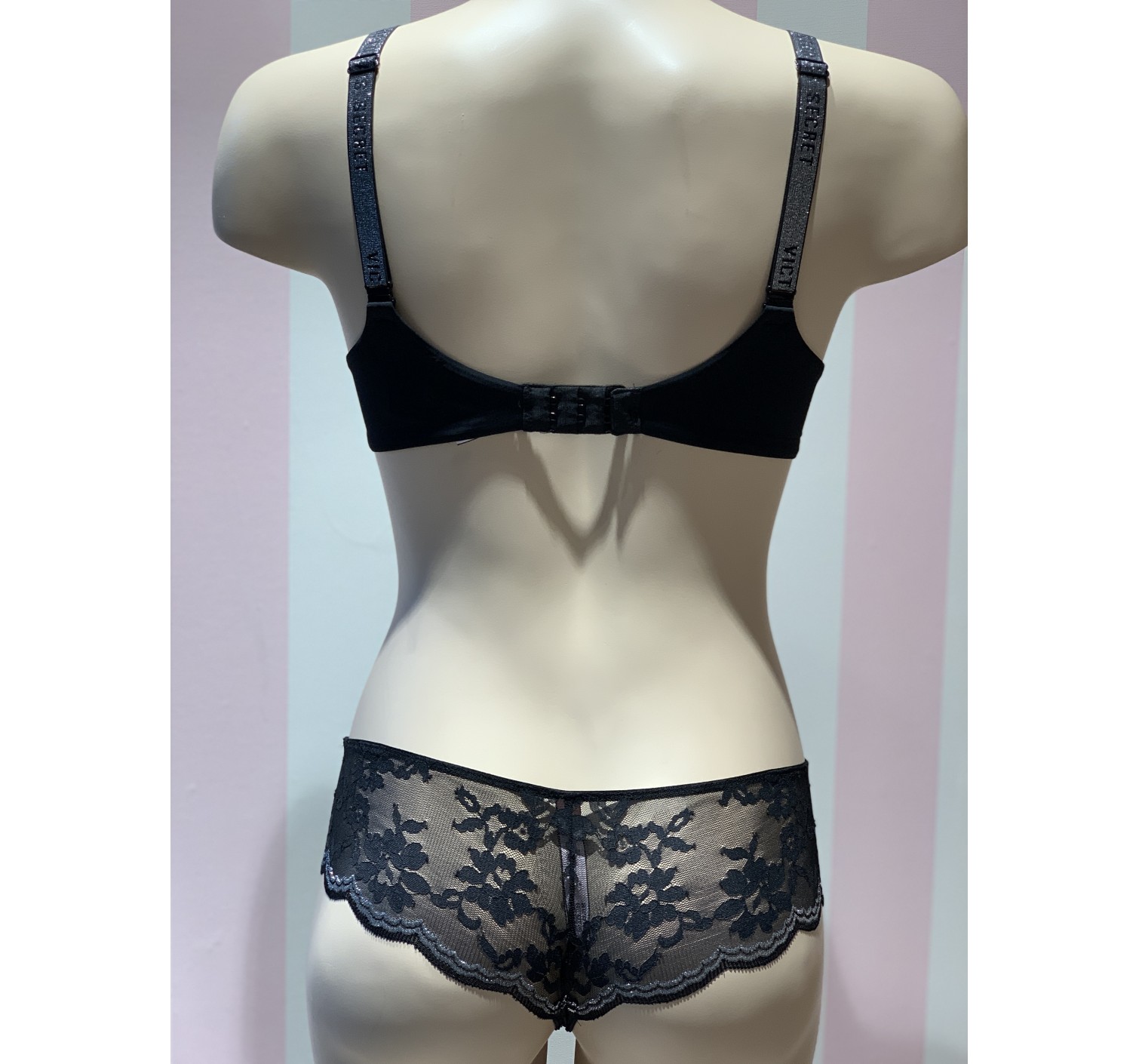 Комплект белья Logo Bra & Dream Angels wide side thong panty