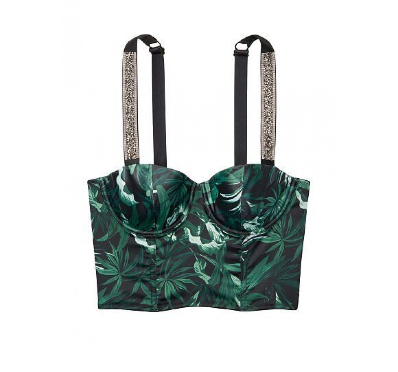 Комплект білизни Victoria's Secret Very Sexy Shine Strap Balconette Tropical print