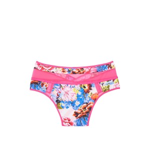 Комплект белья Victoria’s Secret x Mary Katrantzou Floral Lined Denim Bra & Floral Cheekini Panty