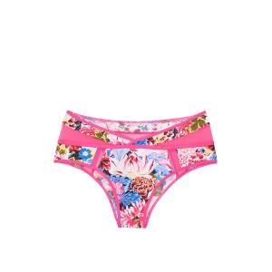 Комплект белья Victoria’s Secret x Mary Katrantzou Floral Lined Denim Bra & Floral Cheekini Panty