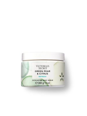 Скраб Victoria's Secret Natural Beauty Exfoliating Body Scrub Green Pear & Citrus REFRESH