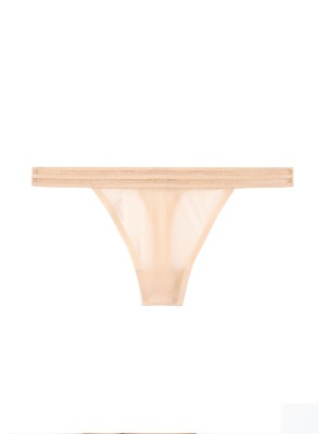 Трусики стринги Victoria's Secret Very Sexy Biege Thong panty 