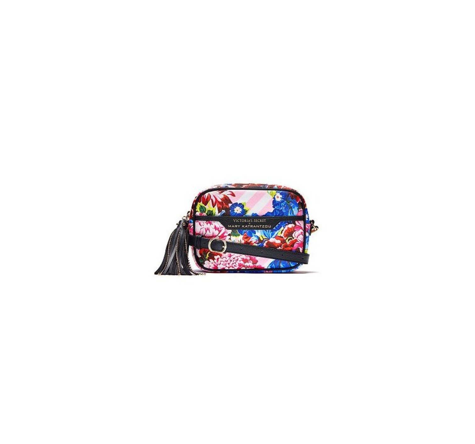 Кросс-боди и поясная сумка Victoria’s Secret х MARY KATRANZOU Signature Stripes & Floral print