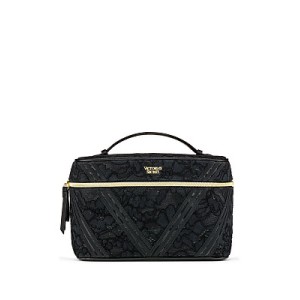 Бьюти кейс VICTORIA'S SECRET Floral Lace Runway Train Case