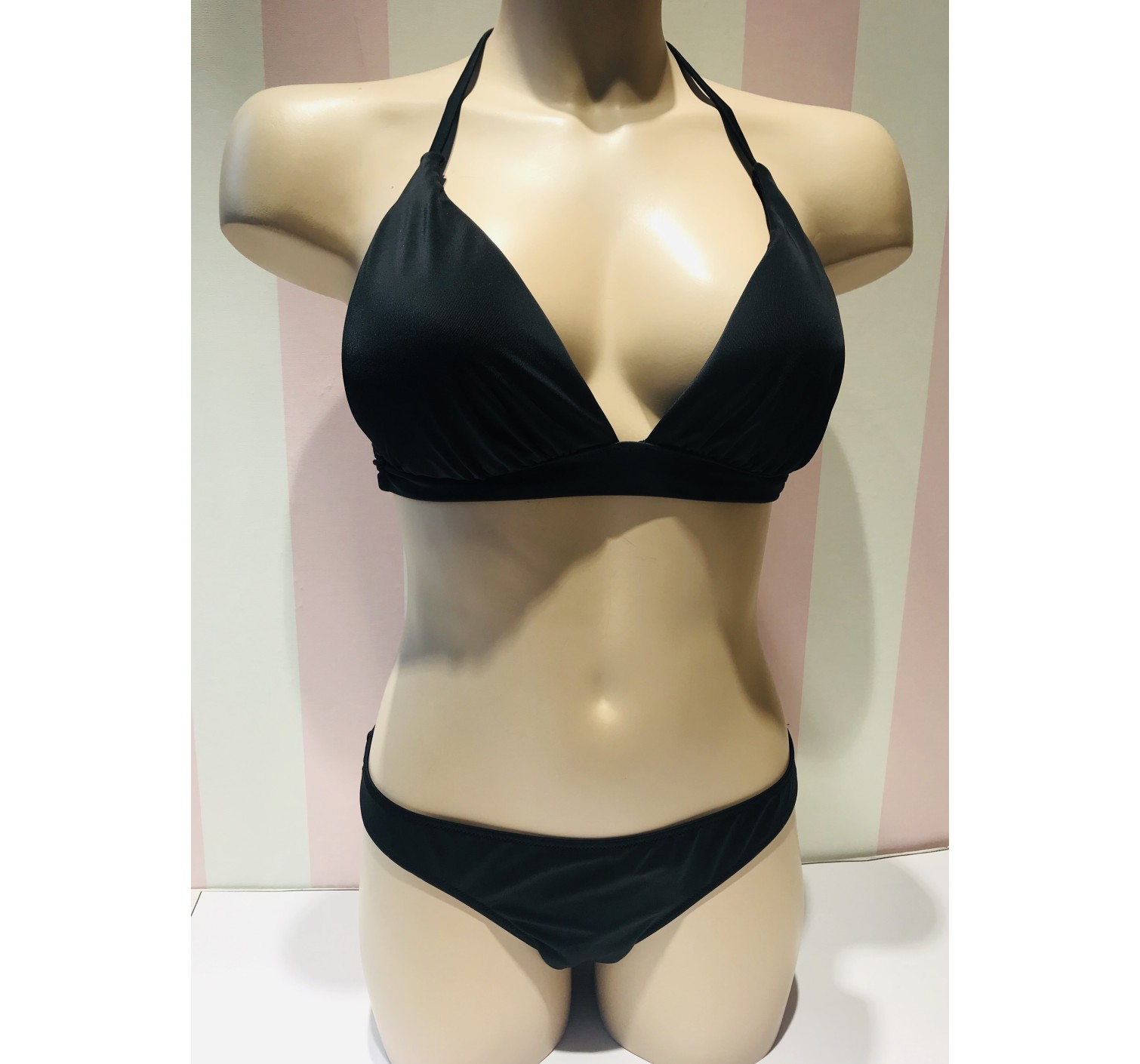 Купальник раздельный Victoria’s Secret Triangle Black