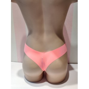 Трусики безшовні Victoria Secret Coral No Show Thong panty