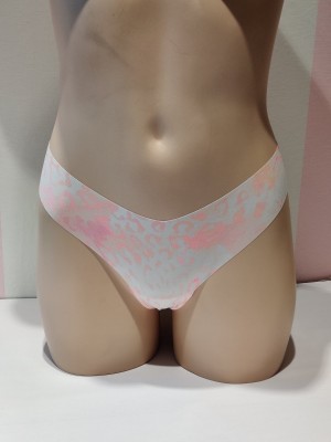 Трусики стринги Victoria’s Secret Thong Panty coral print