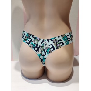 Трусики бесшовные Victoria’s Secret No Show Floral print Thong panty