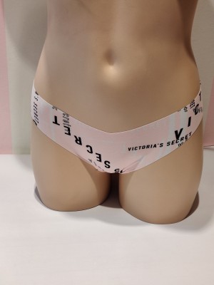 Трусики бесшовные Victoria’s Secret Thong panty Logo VS
