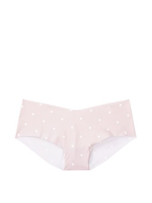 Безкоштовні трусики Victoria's Secret No show White Dot Hiphugger panty