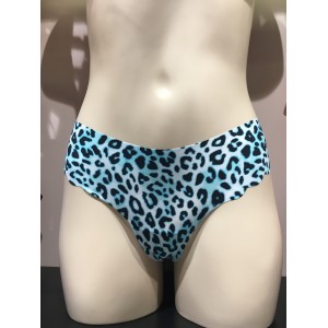 Трусики стринги Victoria's Secret No Show Thong panty Animal print