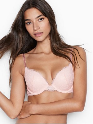 Бюстгальтер Dream Angels Purest Pink Corded Push-Up Bra
