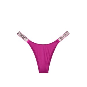 Комплект белья Victoria’s Secret Embellished Strap Berry Diva Push-up Bra Set