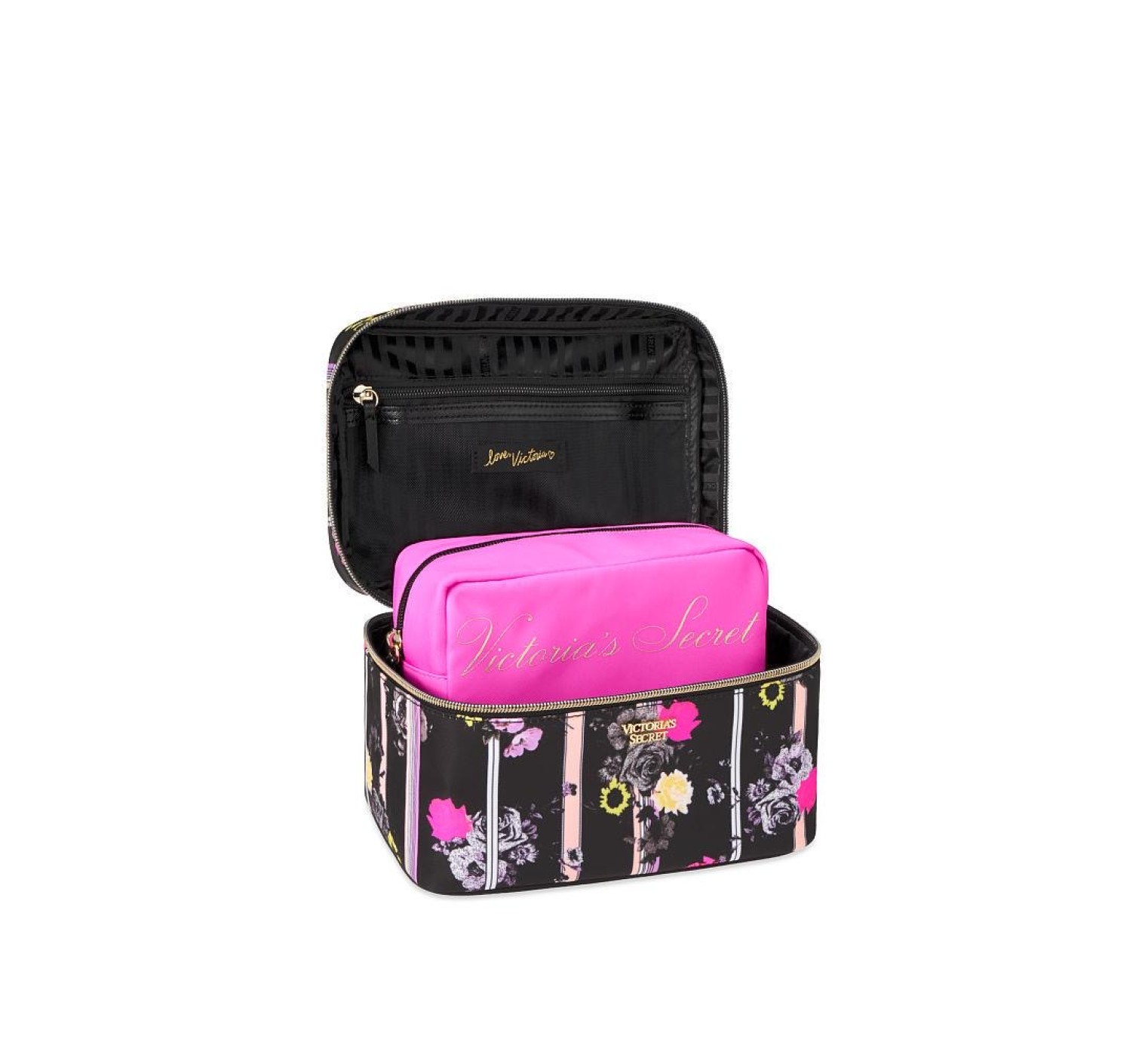Бьюти кейс VICTORIA'S SECRET Micro Dot Small Weekender Train Case