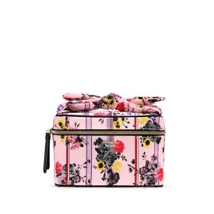 Бьюти кейс VICTORIA'S SECRET Pink Micro Dot Small Weekender Train Case