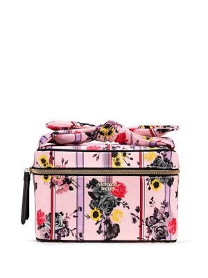 Бьюти кейс VICTORIA'S SECRET Pink Micro Dot Small Weekender Train Case