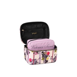 Бьюти кейс VICTORIA'S SECRET Pink Micro Dot Small Weekender Train Case