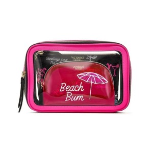 3 в 1 Набор косметичек Victoria’s Secret Beach Bum Backstage Nested Trio