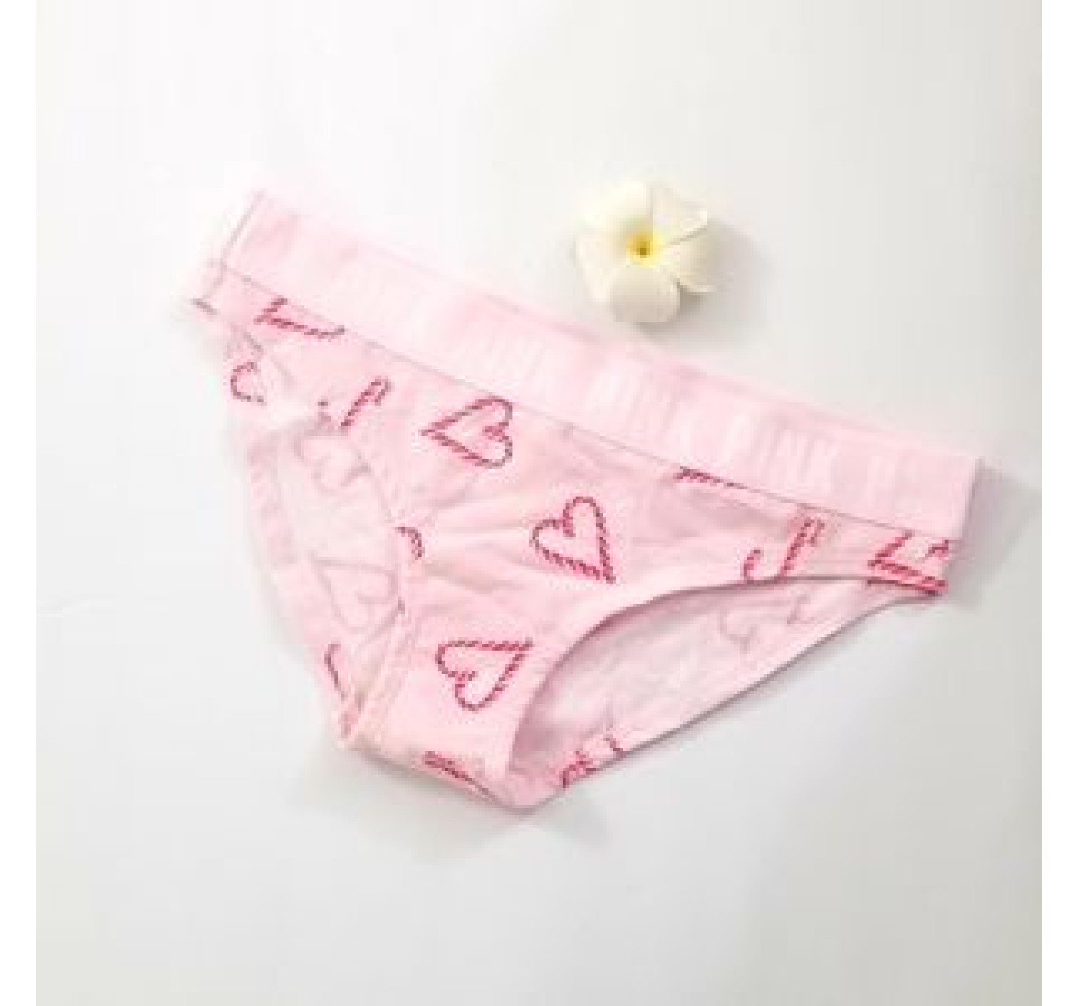 Трусики Victoria’s Secret Bikini Cheekster print Candy Cane Hearts for christmass