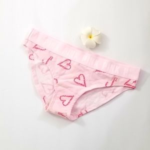 Трусики Victoria’s Secret Bikini Cheekster print Candy Cane Hearts for christmass