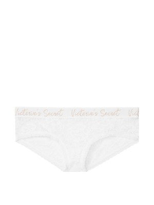 Трусики Victoria’s Secret Lace Hiphugger на резинке лого Виктория Сикрет