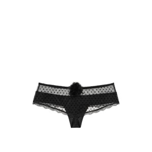 Трусики Victoria's Secret Dream Angels wide side thong black panty