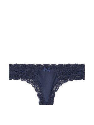 Трусики Victoria’s Secret Very Sexy Lace Thong panty night blue