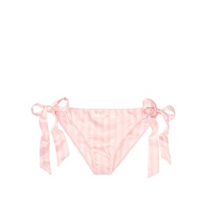 Трусики Victoria's Secret Very Sexy Satin string cheeky with pink stripes