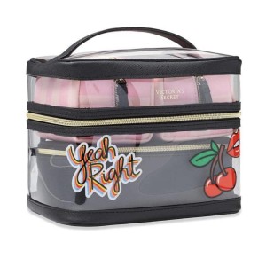 Набір косметичок VICTORIA'S SECRET AngeL print 4-in-1 Beauty Bag Set