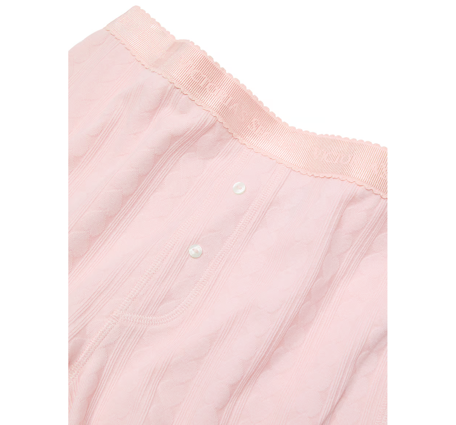 Пижама Heart Pointelle Short Pajama Set Pink