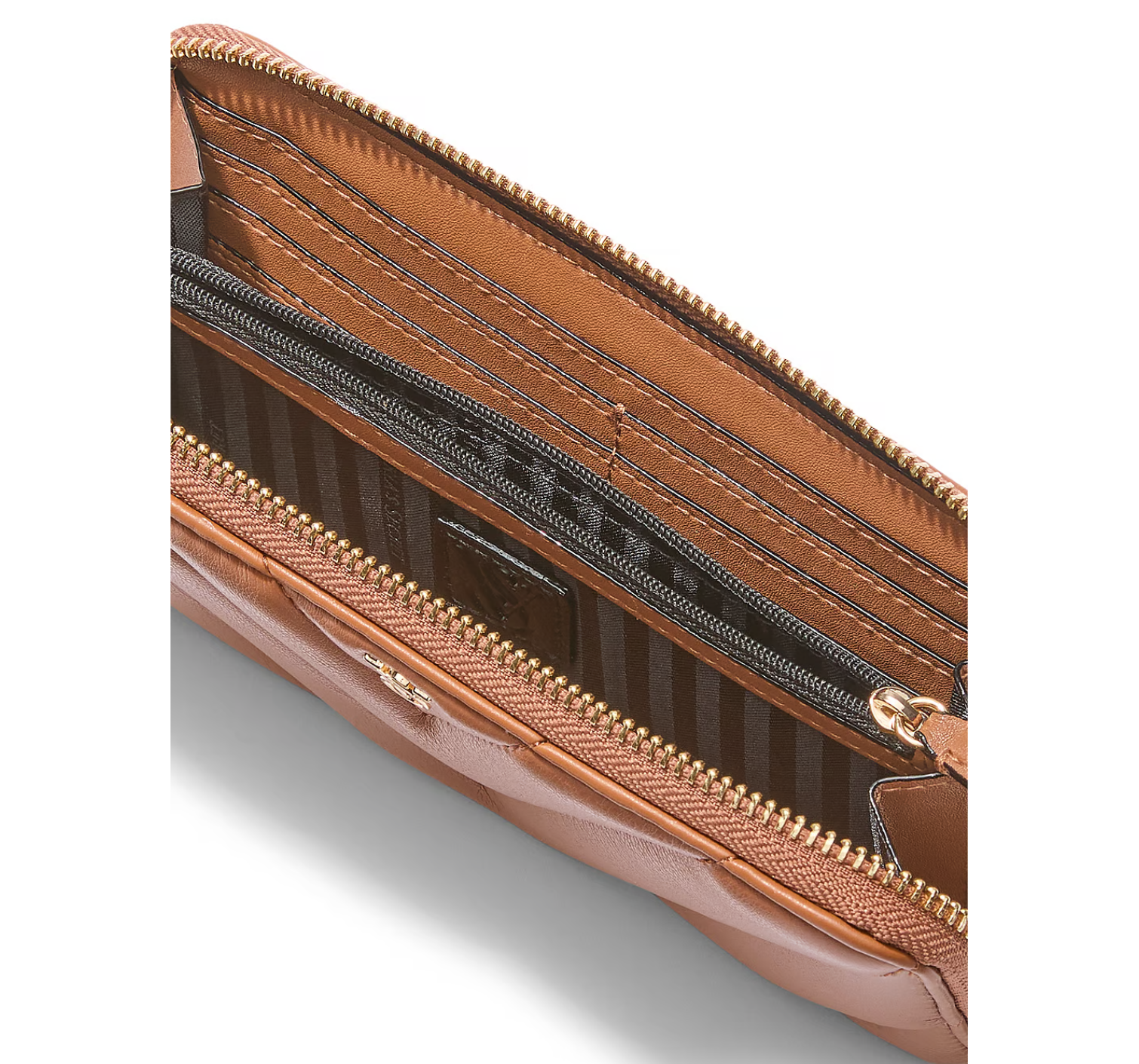 Гаманець Large Wallet with Zip Brown