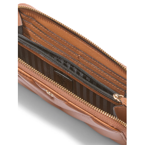 Гаманець Large Wallet with Zip Brown