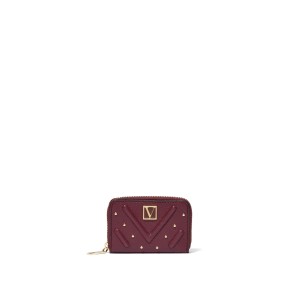Кошелек Small Wallet V-Quilt crimson