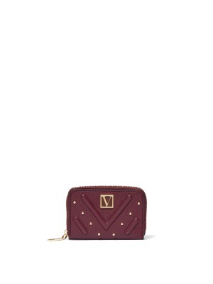 Кошелек Small Wallet V-Quilt crimson