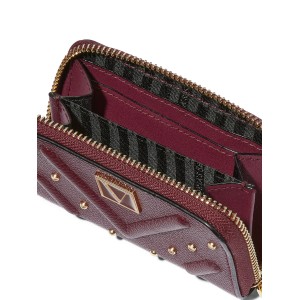 Кошелек Small Wallet V-Quilt crimson