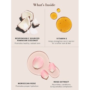 Зволожуючий крем для обличчя Ultra Hydrating Face Moisturizer Coconut Milk & Rose