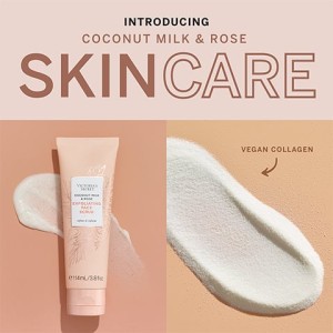 Скраб для обличчя Exfoliating Face Scrub Coconut Milk & Rose