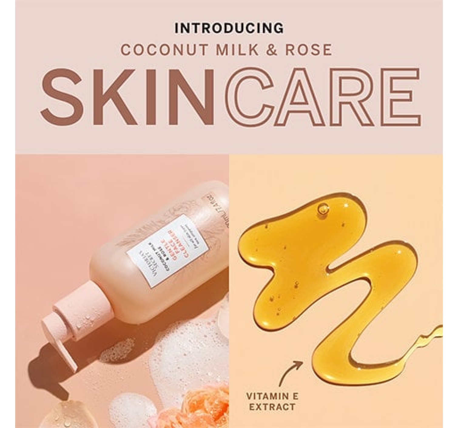 М'який засіб для чищення обличчя Gentle Face Cleanser Coconut Milk & Rose