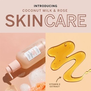 М'який засіб для чищення обличчя Gentle Face Cleanser Coconut Milk & Rose