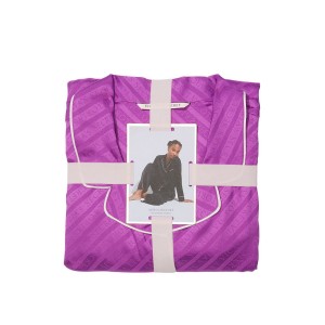 Піжама The Satin Long Pajama Set Victoria's Secret Electronic Violet