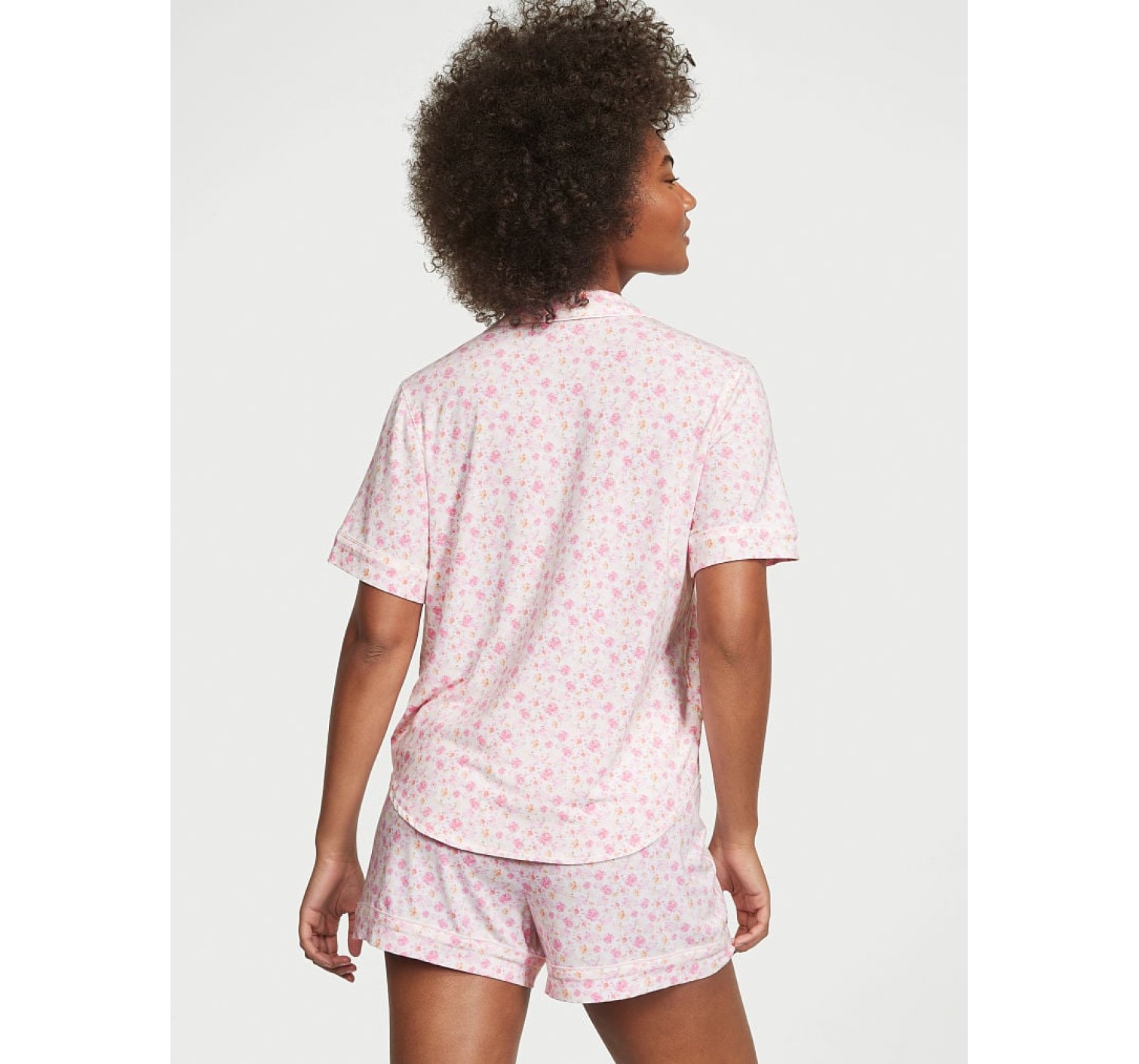 Пижама Modal Short PJ Set White Peonies