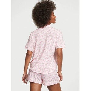 Пижама Modal Short PJ Set White Peonies