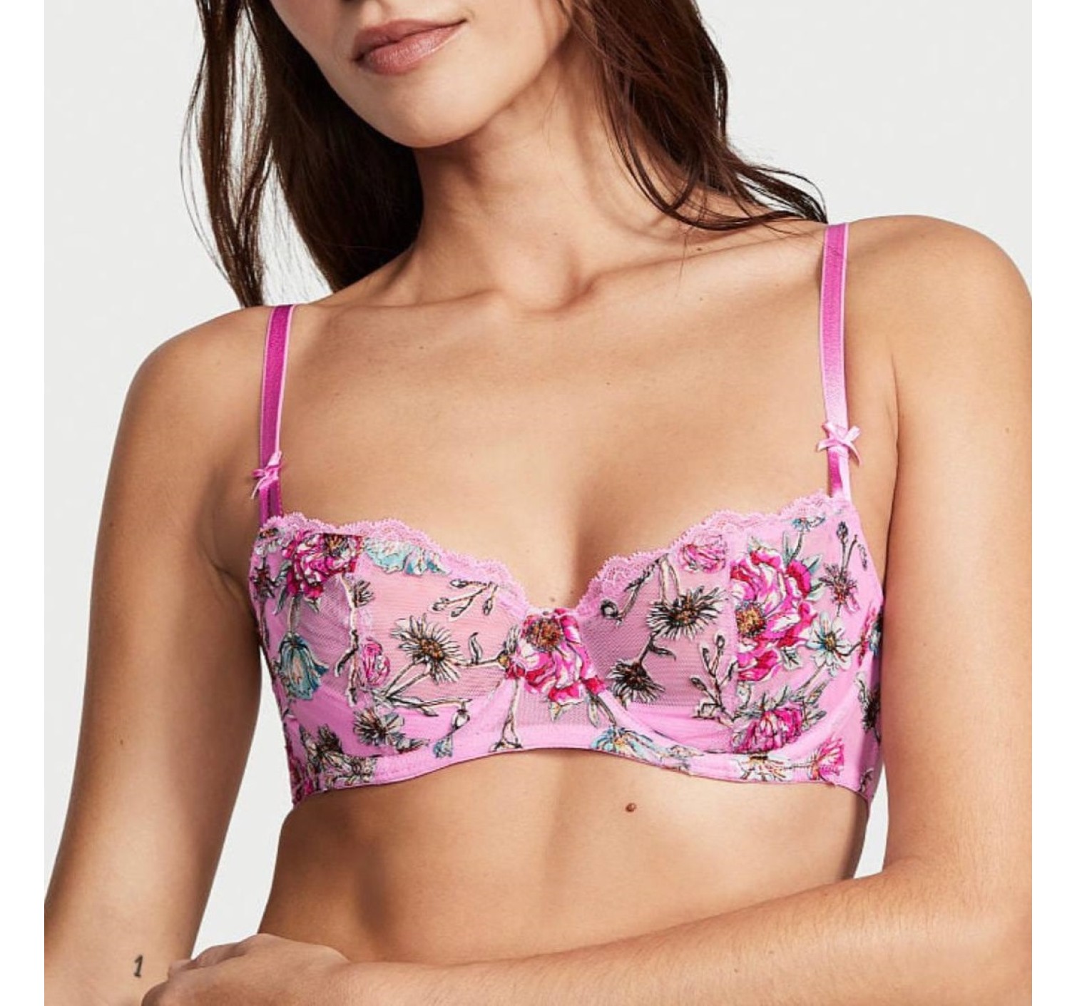 Комплект білизни Victoria's Secret Floral Lace Bra Set