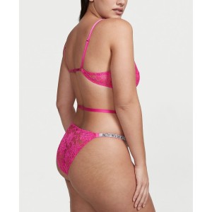 Боді Very Sexy Fuchsia Frenzy Lace Unlined Strappy Teddy