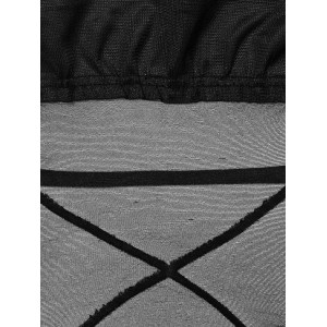 Панчохи Criss Cross Thigh Highs Pantyhose Sheer Hosiery