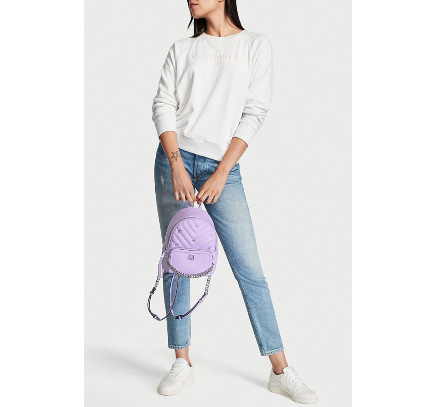 Стильний Рюкзак Victoria Secret The Victoria Small Backpack Liliac
